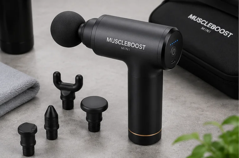 Massagepistole „MuscleBoost Mini“ - Kompakt und Effektiv 1
